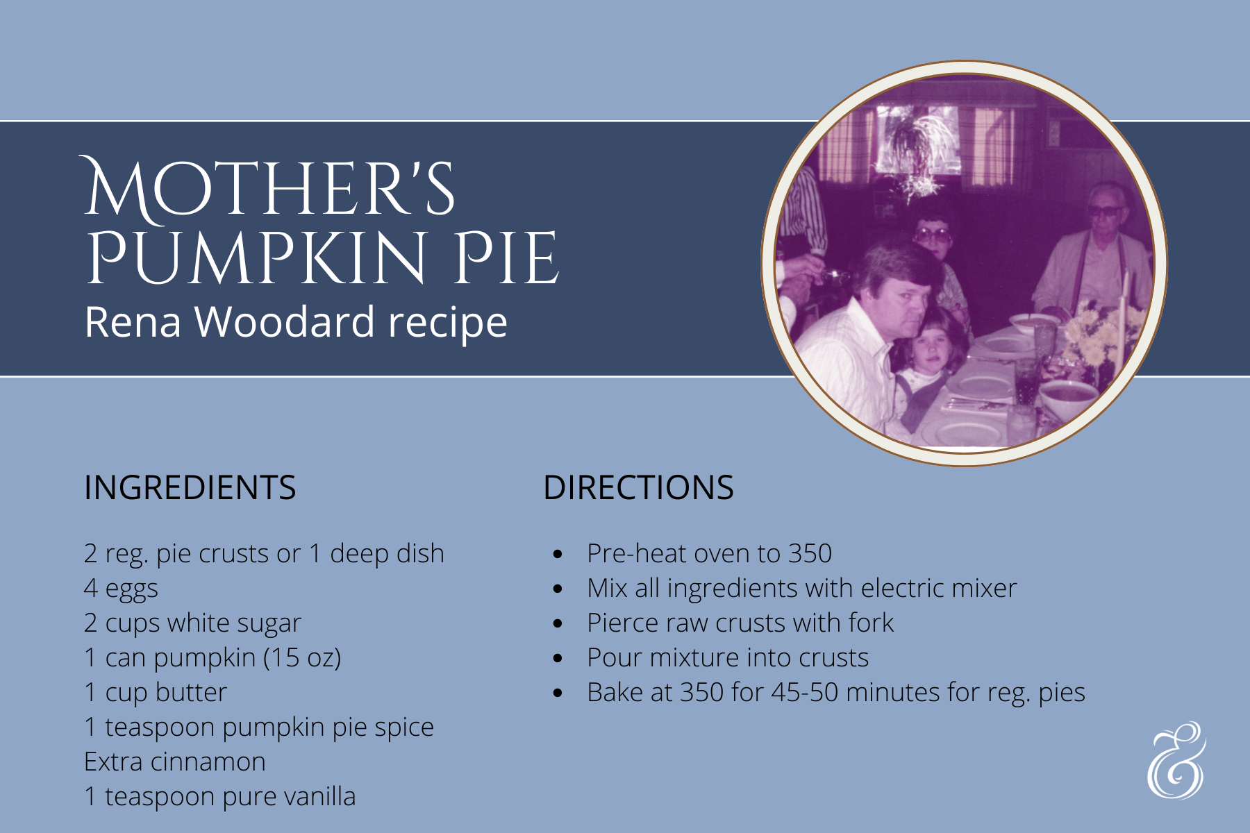 Mother s Pumpkin Pie Lents Mazur Associates LLC mother-s-pumpkin-pie-lents-mazur-associates-llc